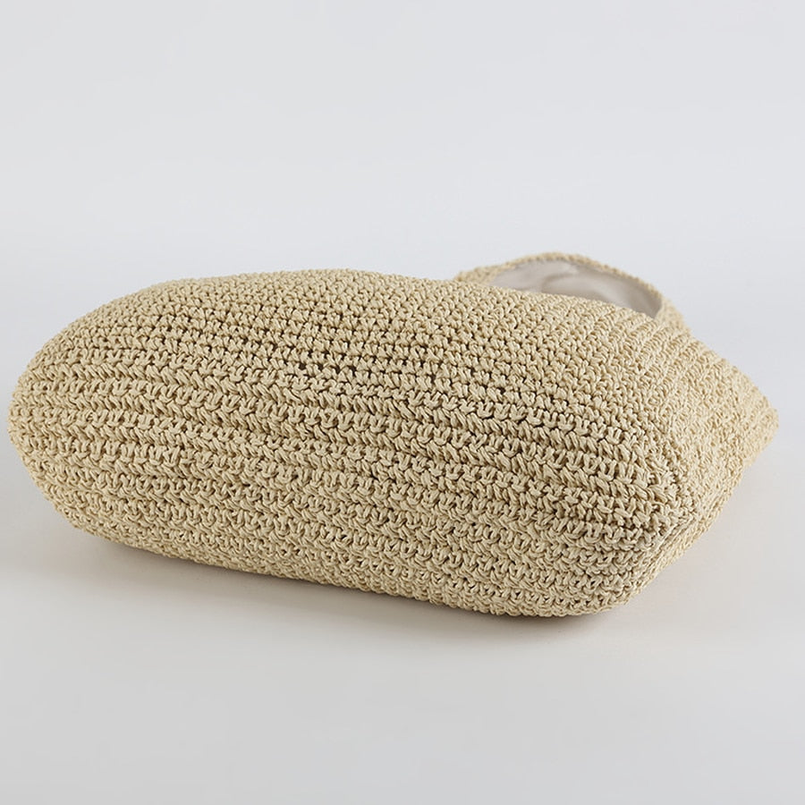 Blossom raffia bag, 3 colours, 2 models