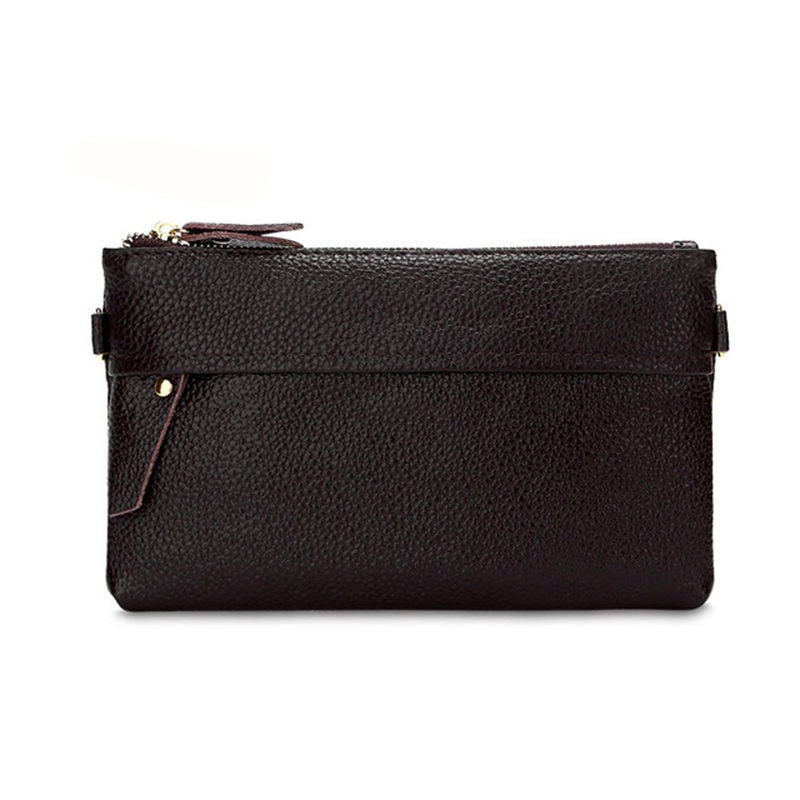 Sac portefeuille Ingrid en cuir, divers coloris