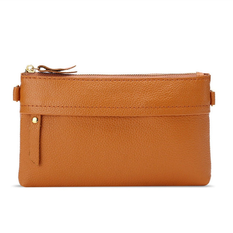 Sac portefeuille Ingrid en cuir, divers coloris
