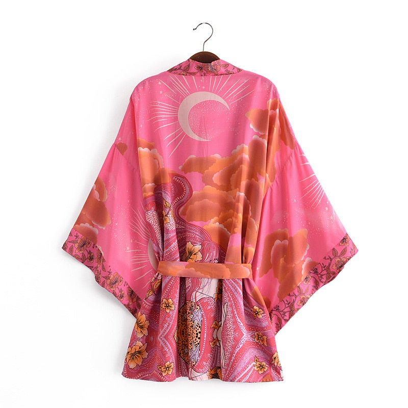 Kaftan Kimberly , 2 colores, 4 tallas
