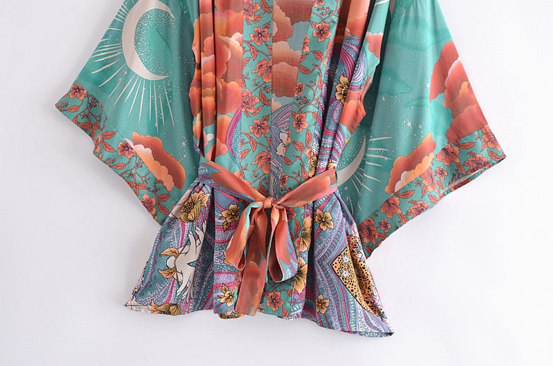 Kaftan Kimberly , 2 colores, 4 tallas
