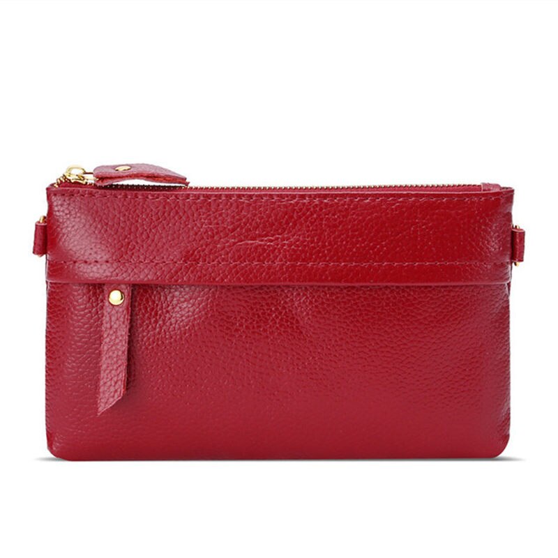 Sac portefeuille Ingrid en cuir, divers coloris