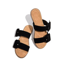 Sandalia Nadia antelina, 3 colores