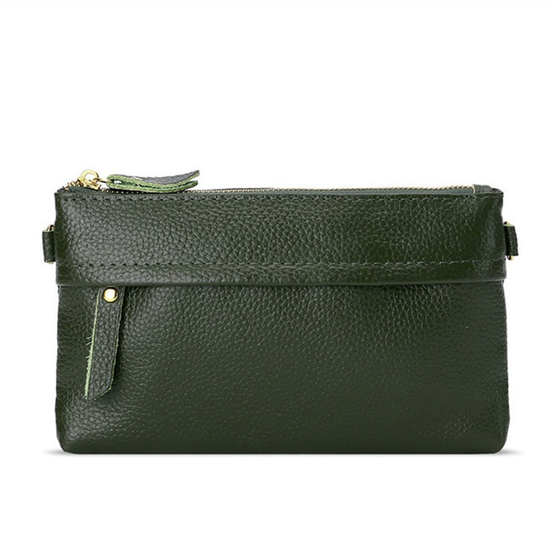 Sac portefeuille Ingrid en cuir, divers coloris