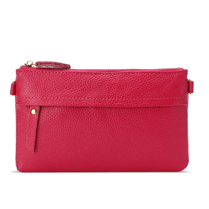 Sac portefeuille Ingrid en cuir, divers coloris
