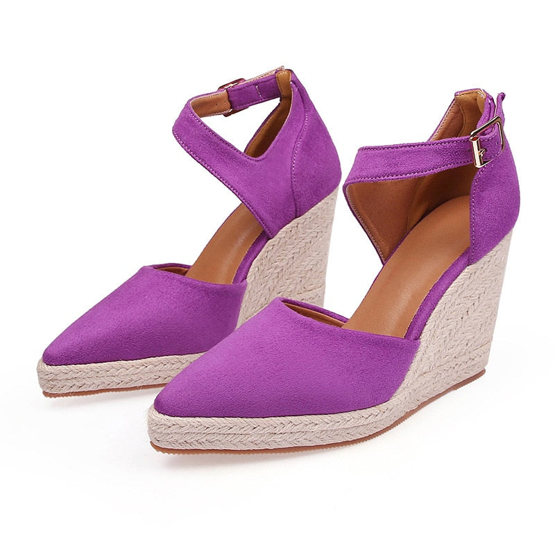 Sandalias cuñas Forever, 3 colores