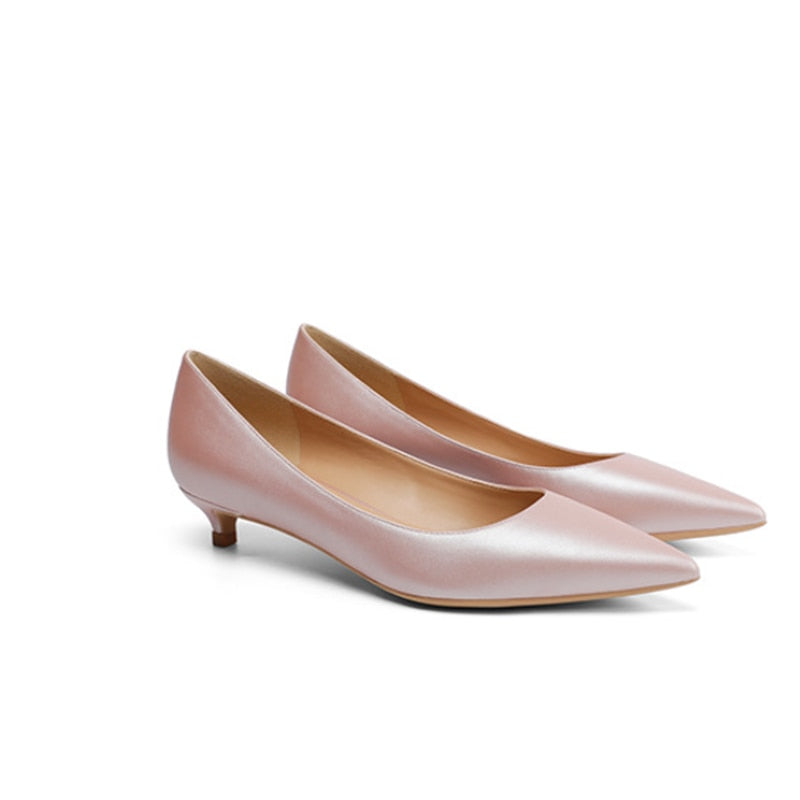 Zapatos de tacón Loriana ,5 colores, 3 cm y 5 cm tacón