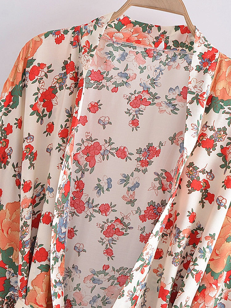 Kaftan Fiona con fajín, 2 tallas