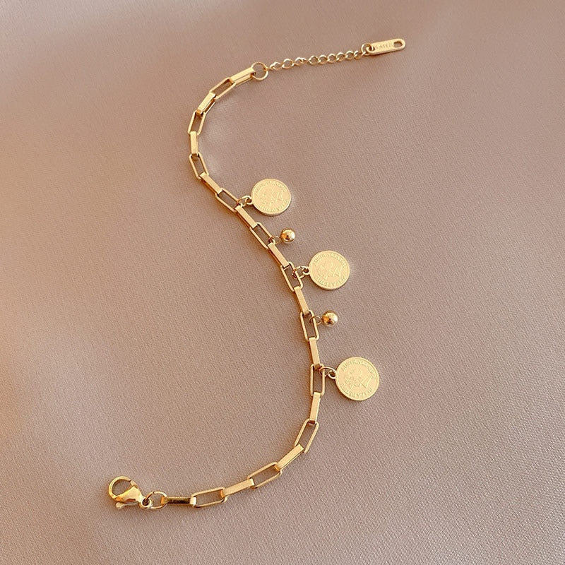 Coin Bracelet