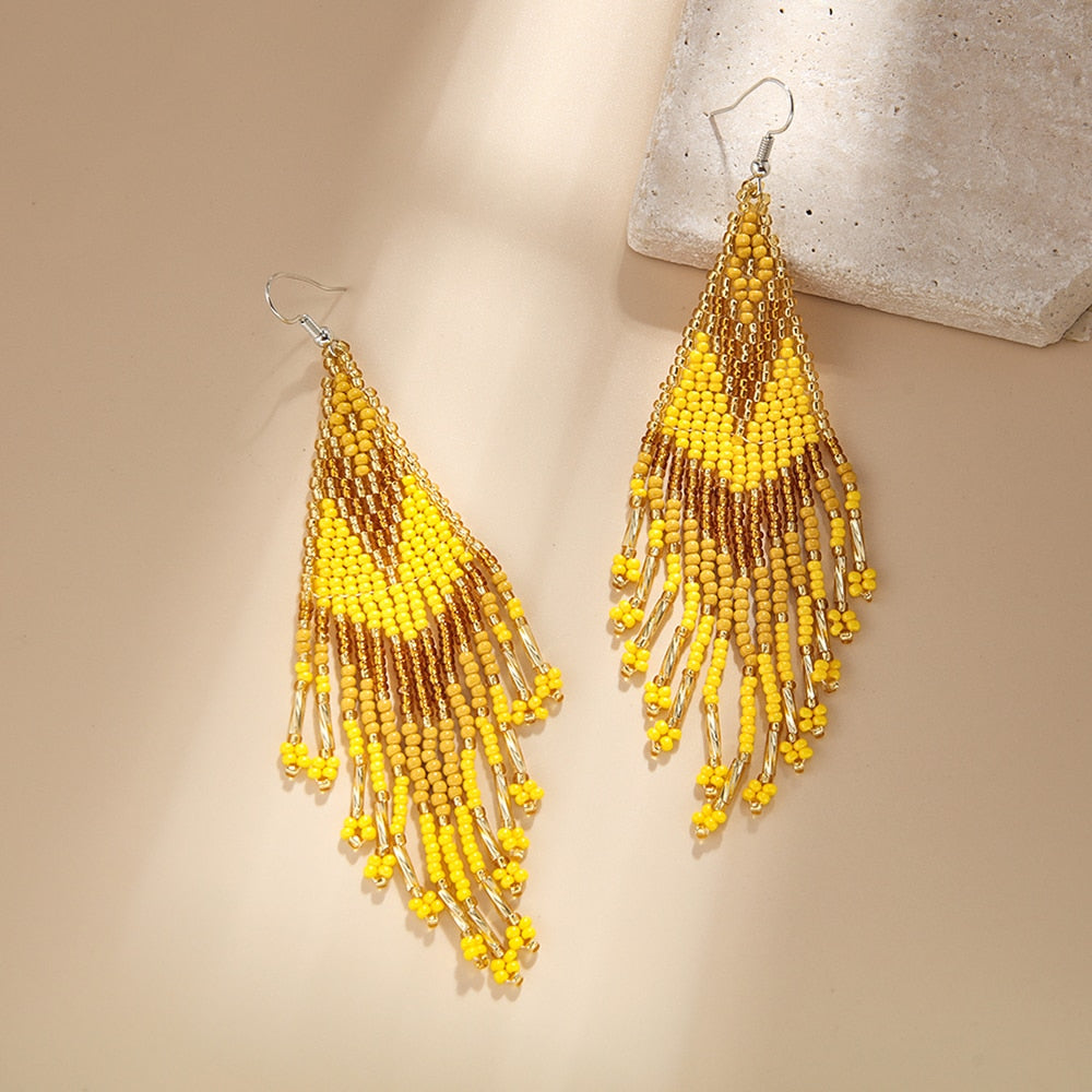 Boucle d'oreille Lola, 7 couleurs
