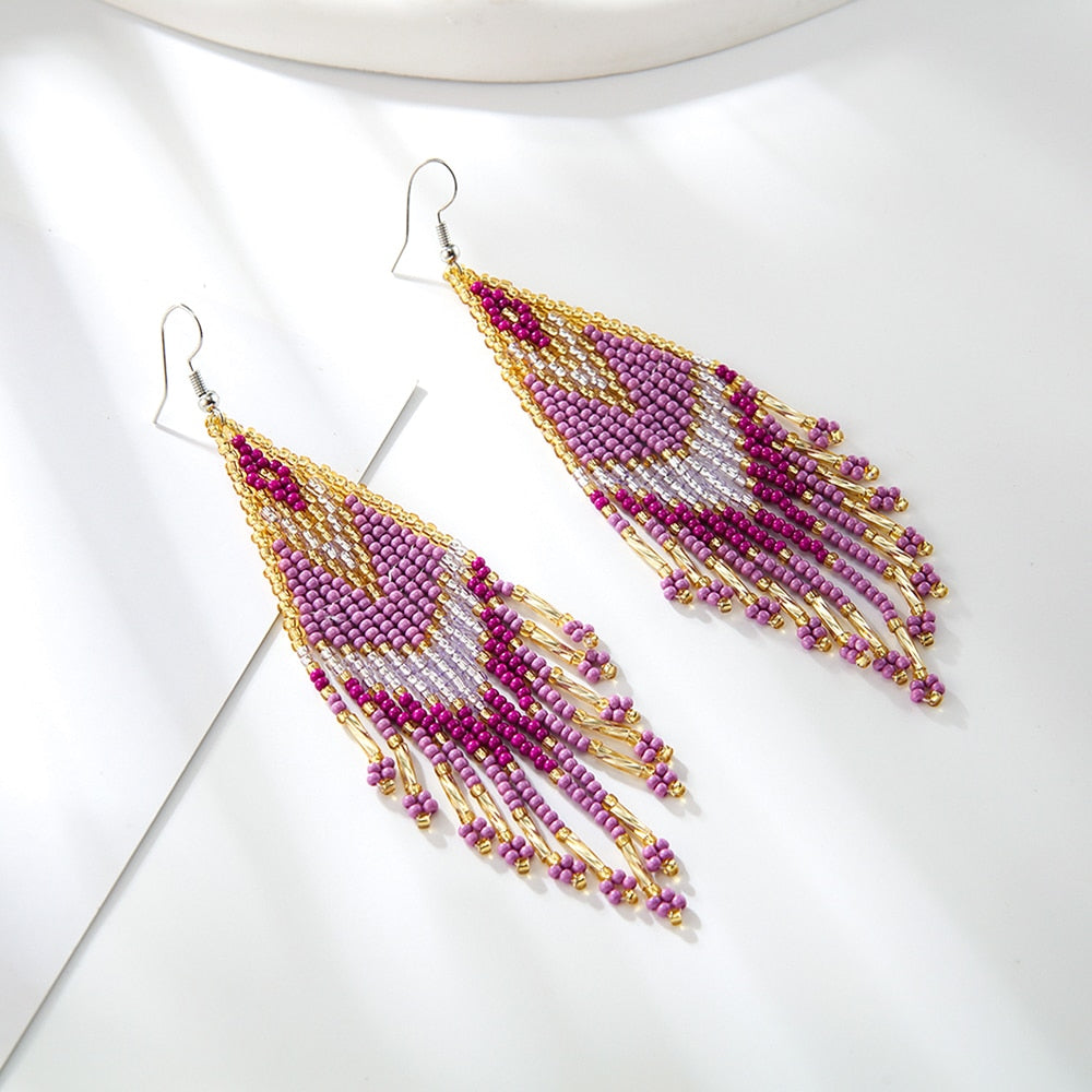 Boucle d'oreille Lola, 7 couleurs