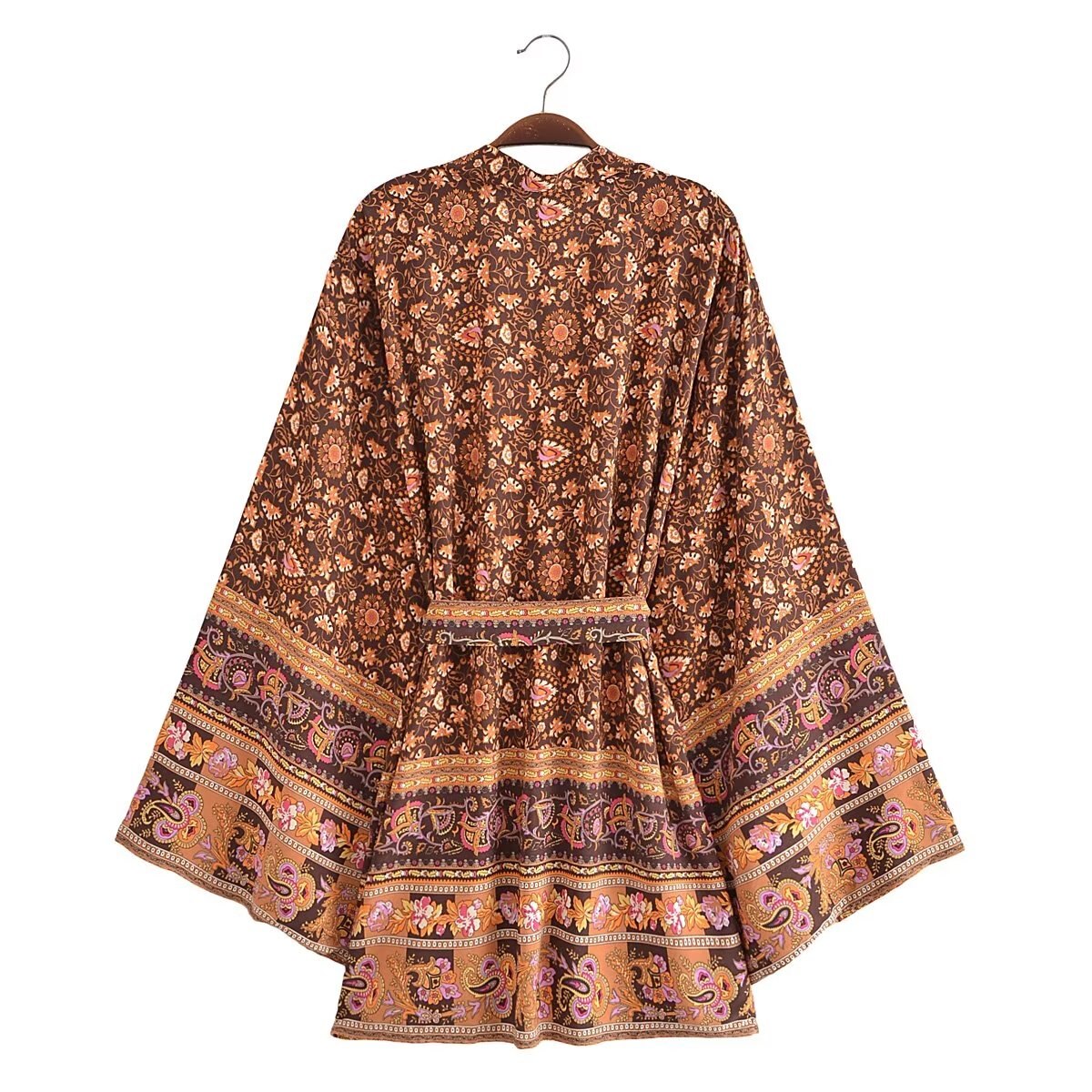 Kimono Dubai con fajín, 3 colores, 3 tallas