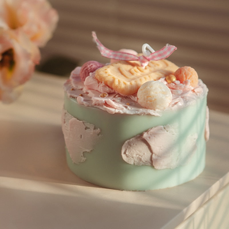 Velas Lovely Cream Cake aromaterapia, 5 modelos , 5 sabores