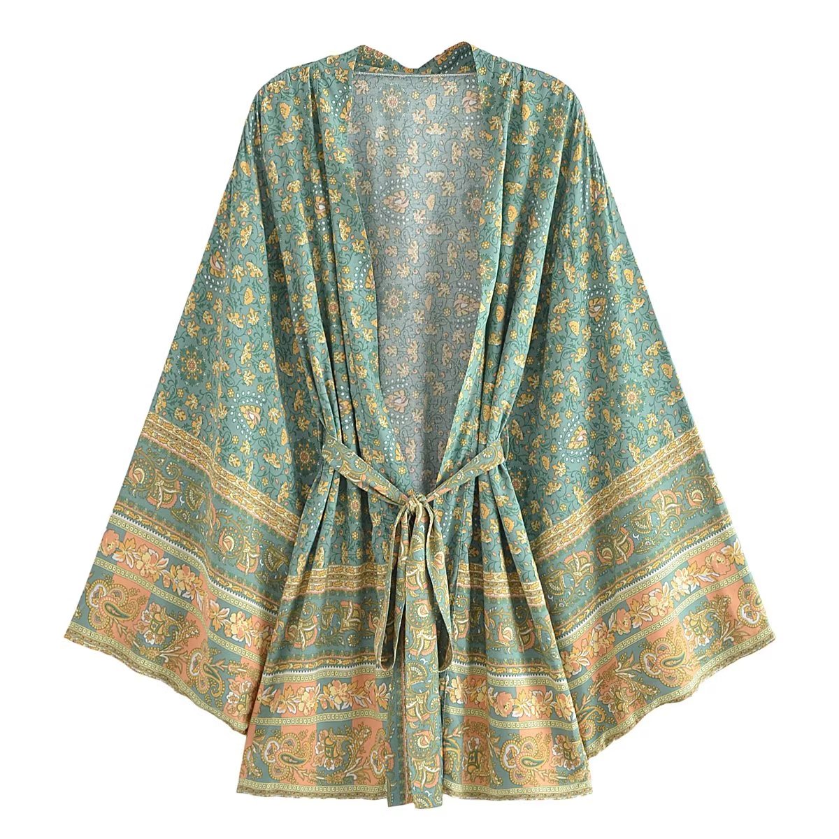 Kimono Dubai con fajín, 3 colores, 3 tallas