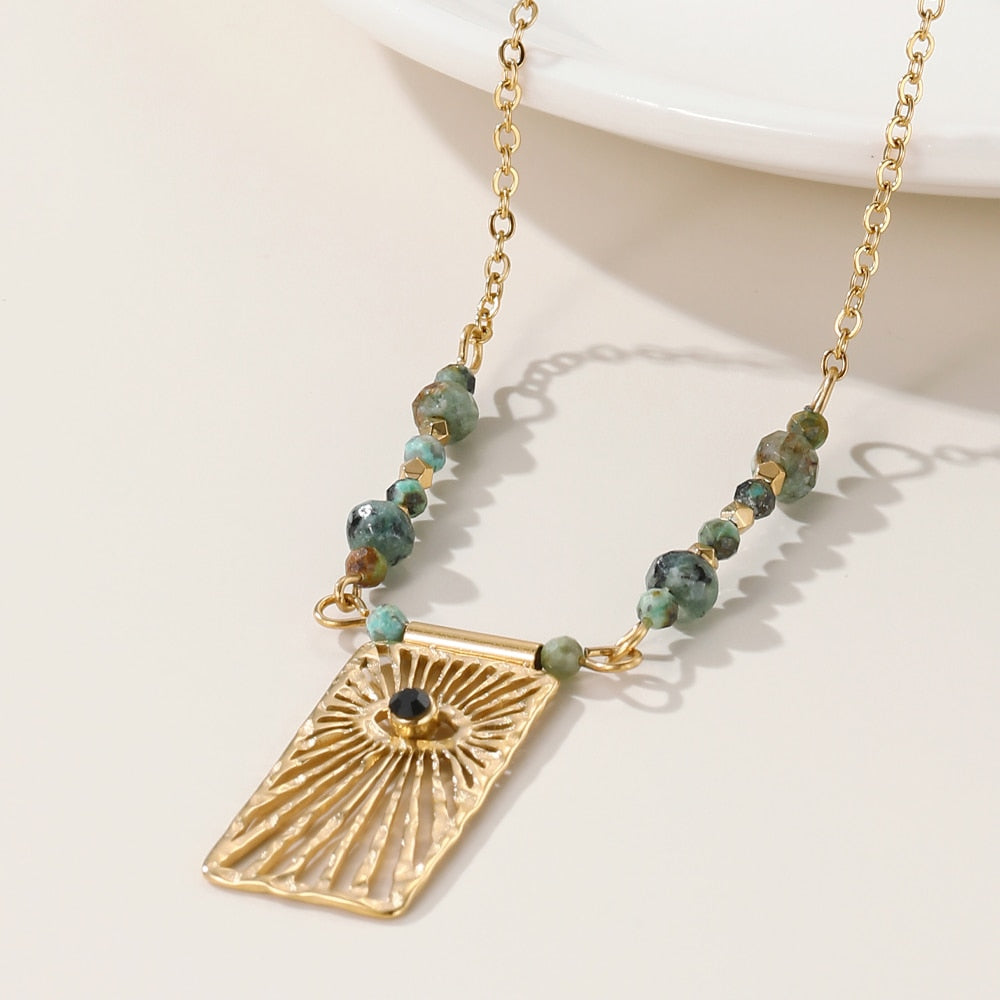 eye necklace