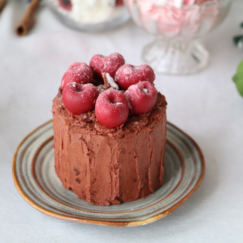 Velas Cake frutas aromaterapia, varios modelos, 12 fragancias