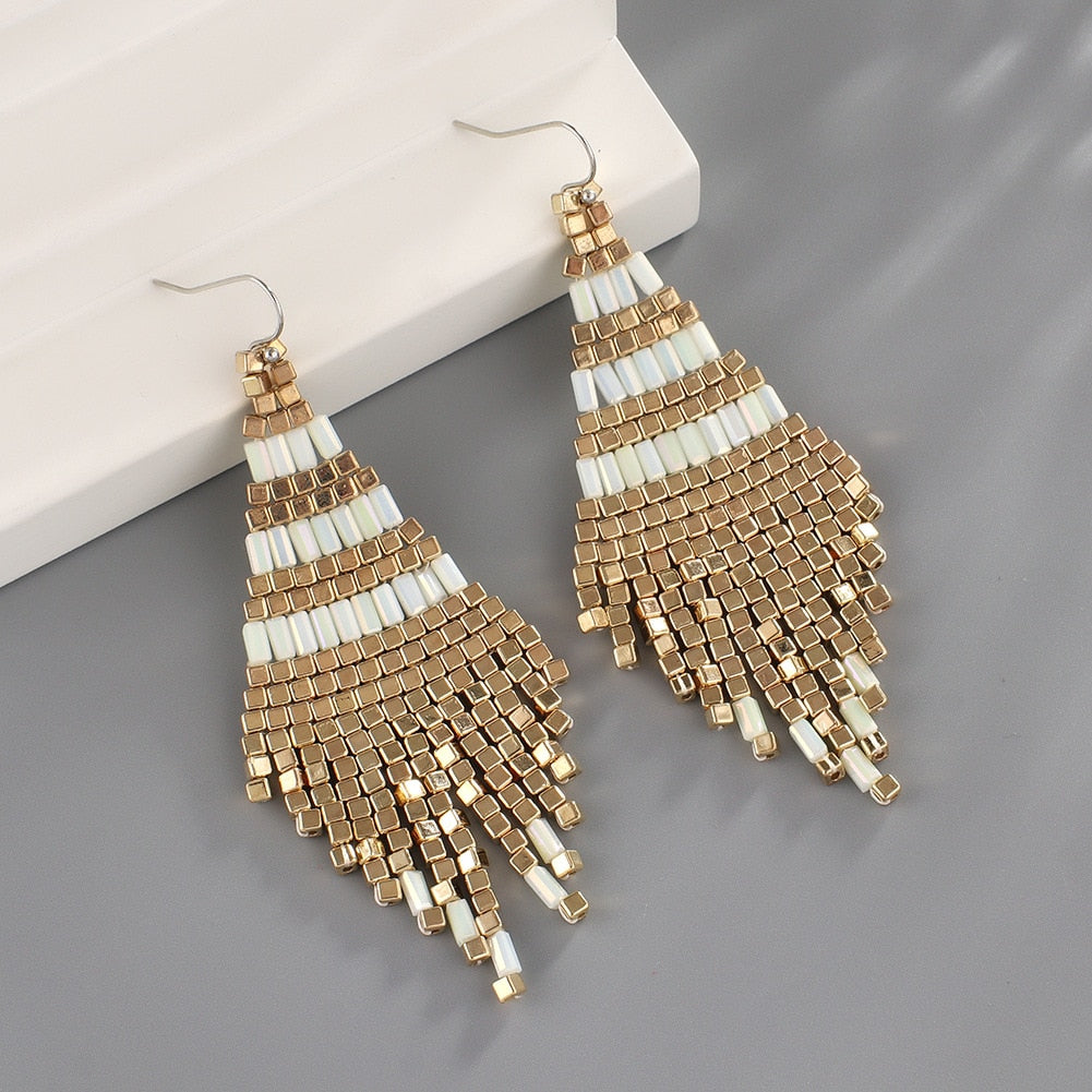 Boucle d'oreille Samba, 7 couleurs