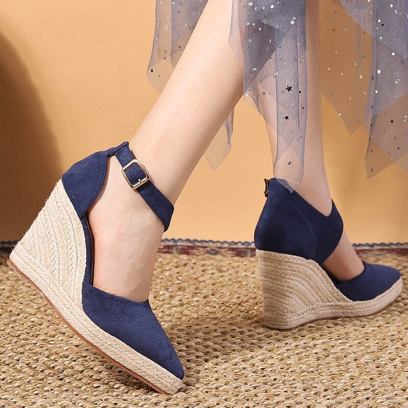 Sandalias cuñas Forever, 3 colores