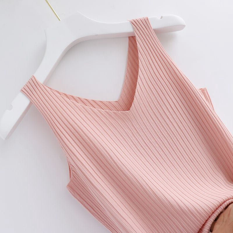 Top stretch rayé Dubai, lycra, 8 coloris, 7 tailles