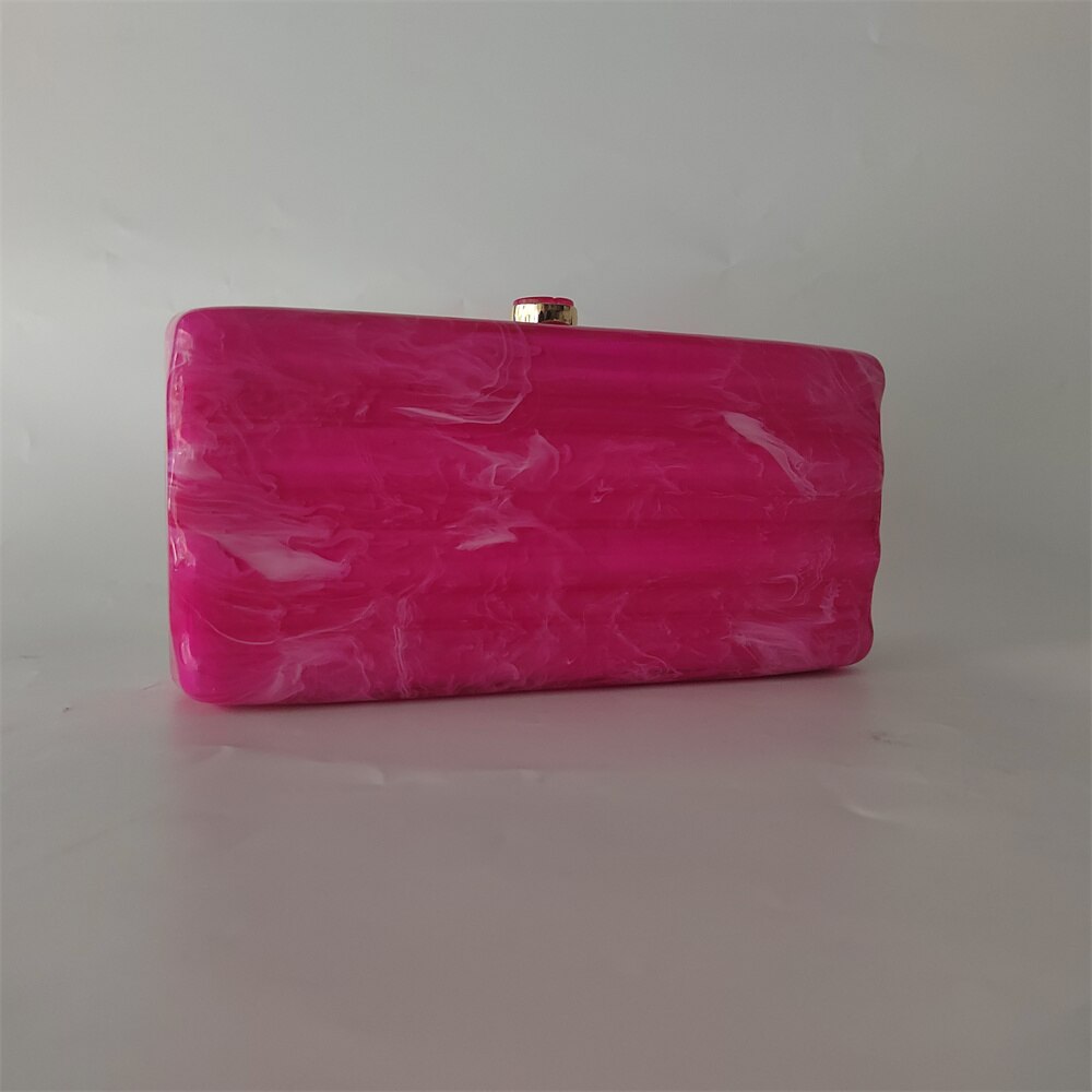 Sac à main en résine Magnolia, 3 couleurs