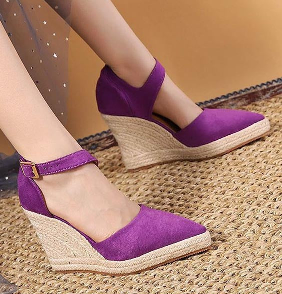 Sandalias cuñas Forever, 3 colores