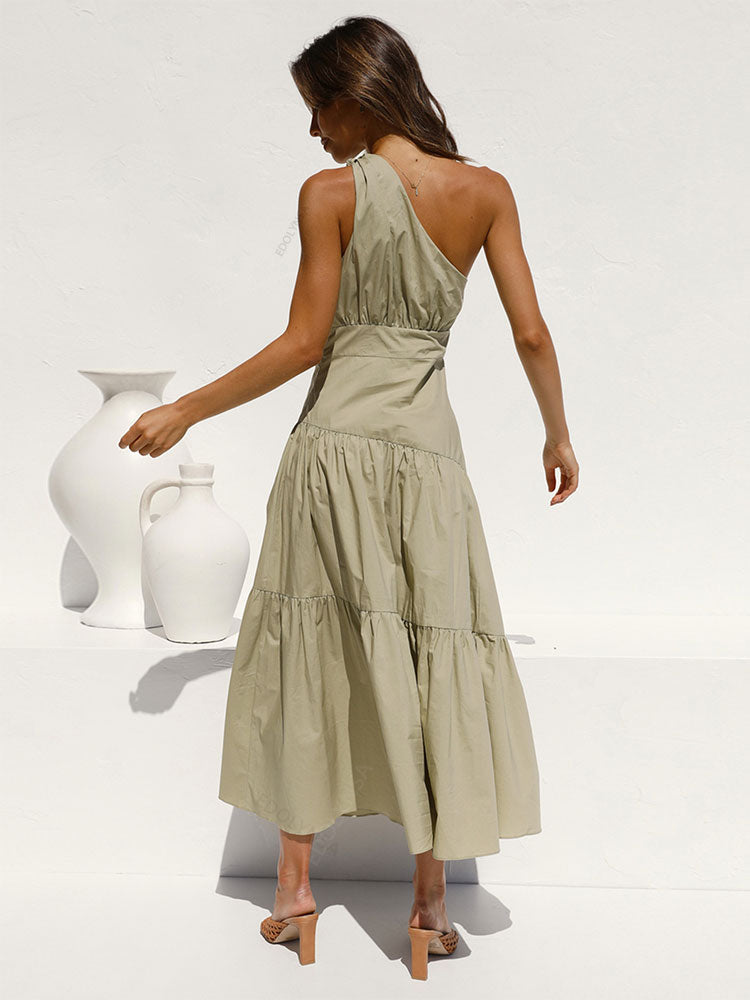 Vestido Jammie asimétrico, 3 colores, 5 tallas