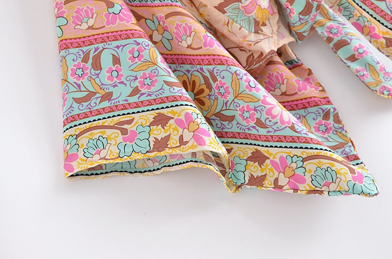 Kimono Gabriela con cinturon, 2 colores