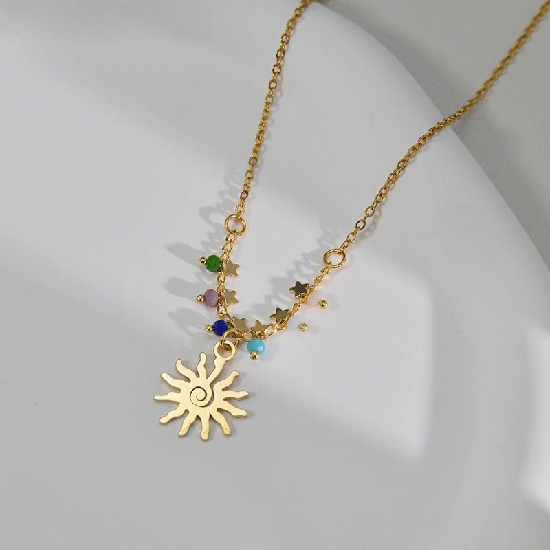 Bright necklace