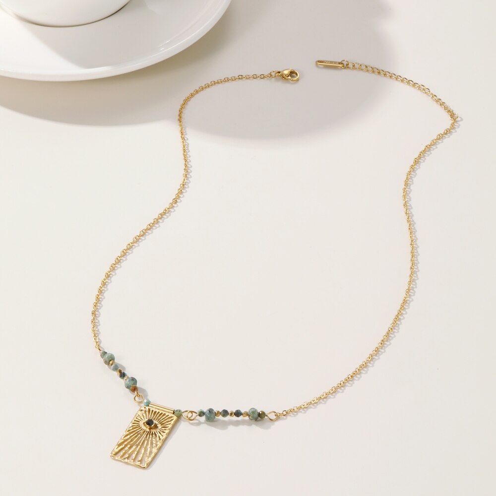 eye necklace