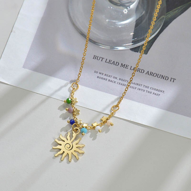Bright necklace