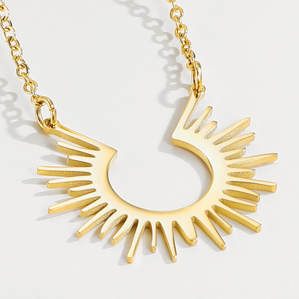 collier coucher de soleil