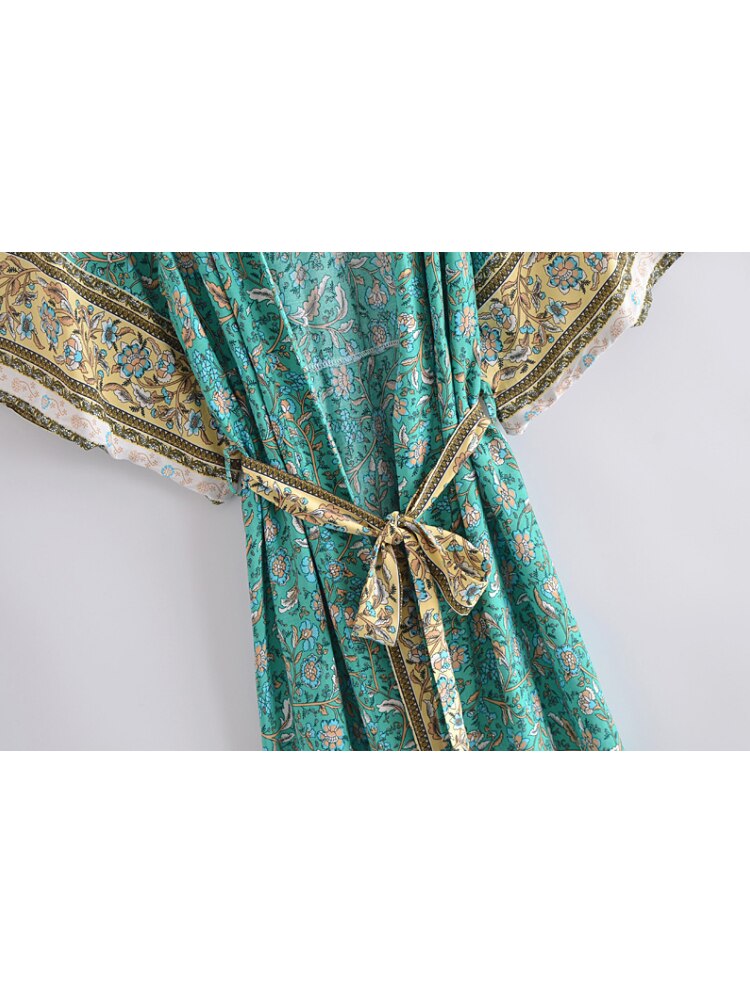 Kaftan Paula con fajín, 2 tallas