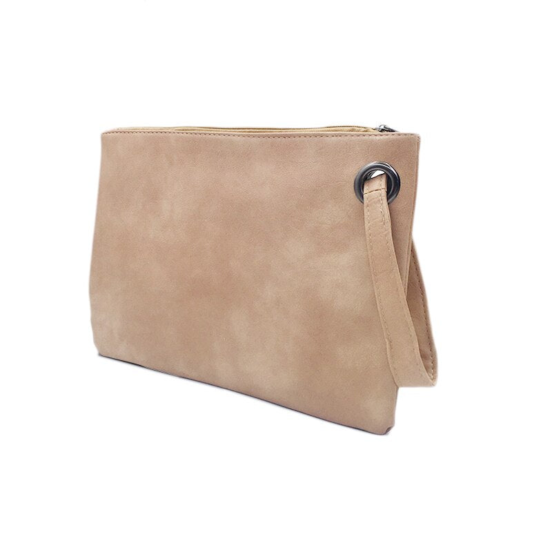 Pochette en daim Fama, 10 couleurs