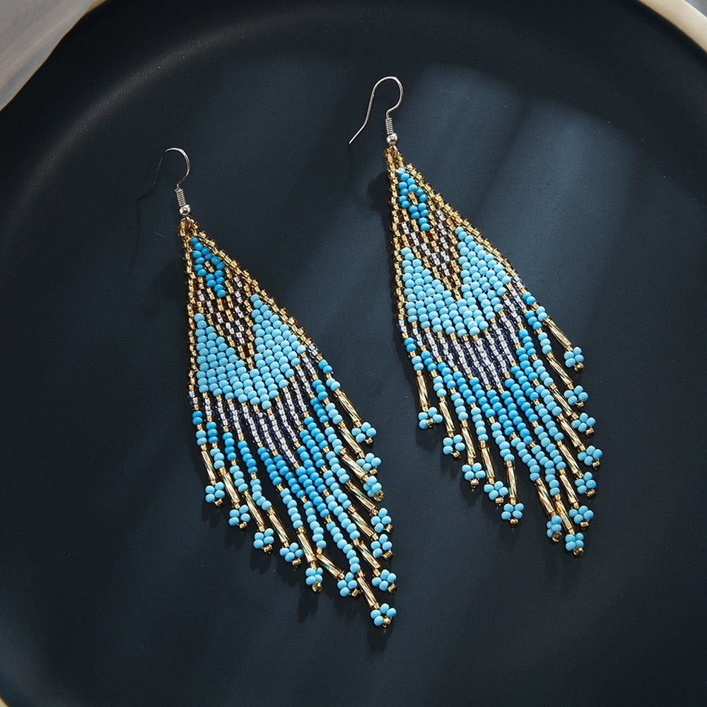 Boucle d'oreille Lola, 7 couleurs