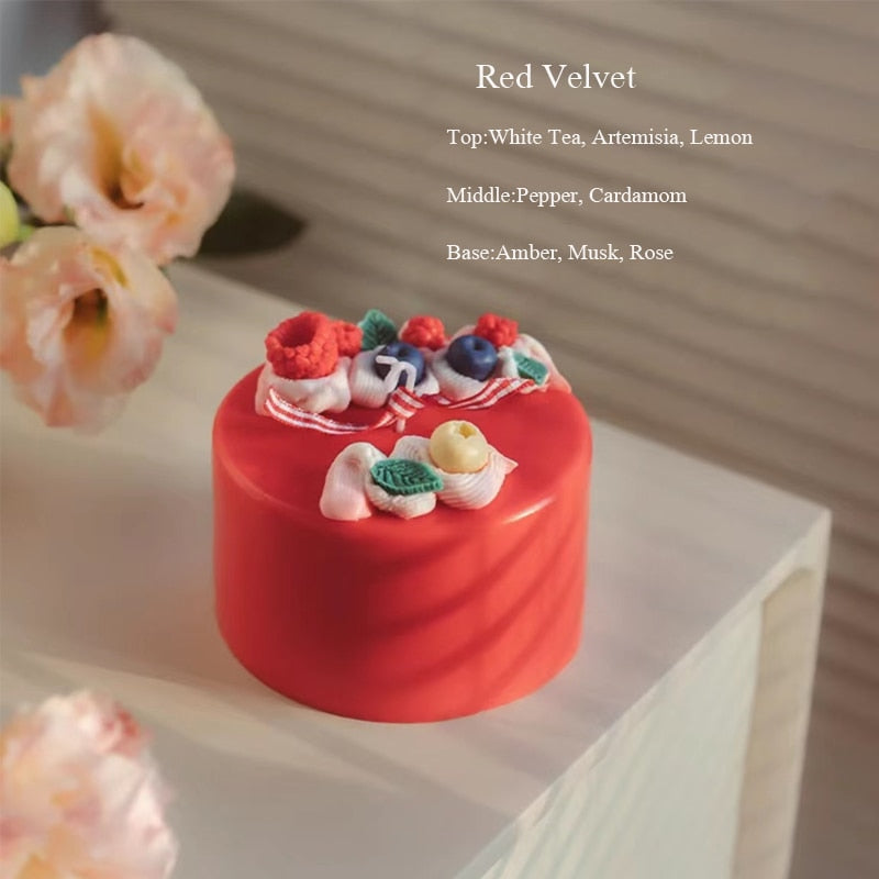 Velas Lovely Cream Cake aromaterapia, 5 modelos , 5 sabores