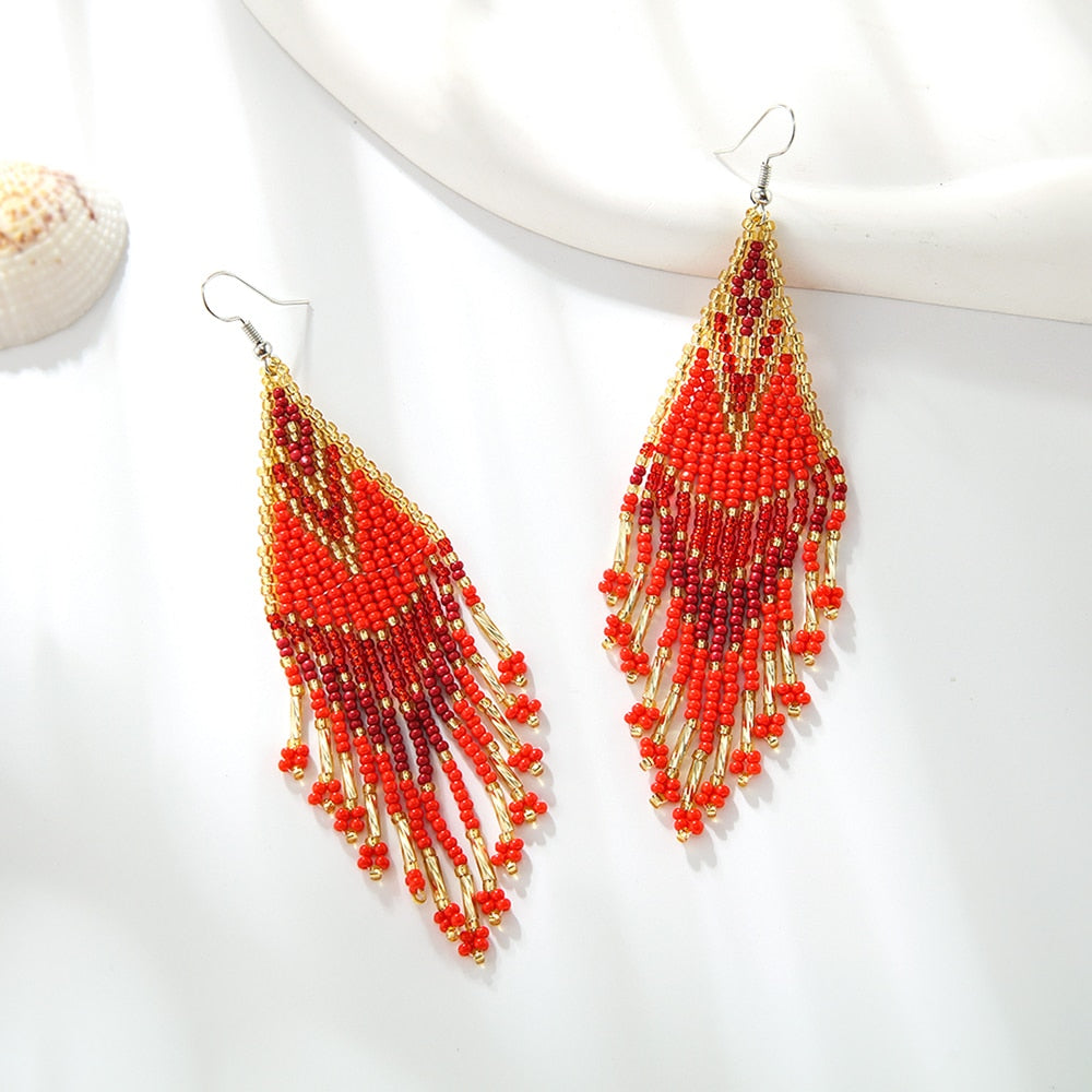 Boucle d'oreille Lola, 7 couleurs