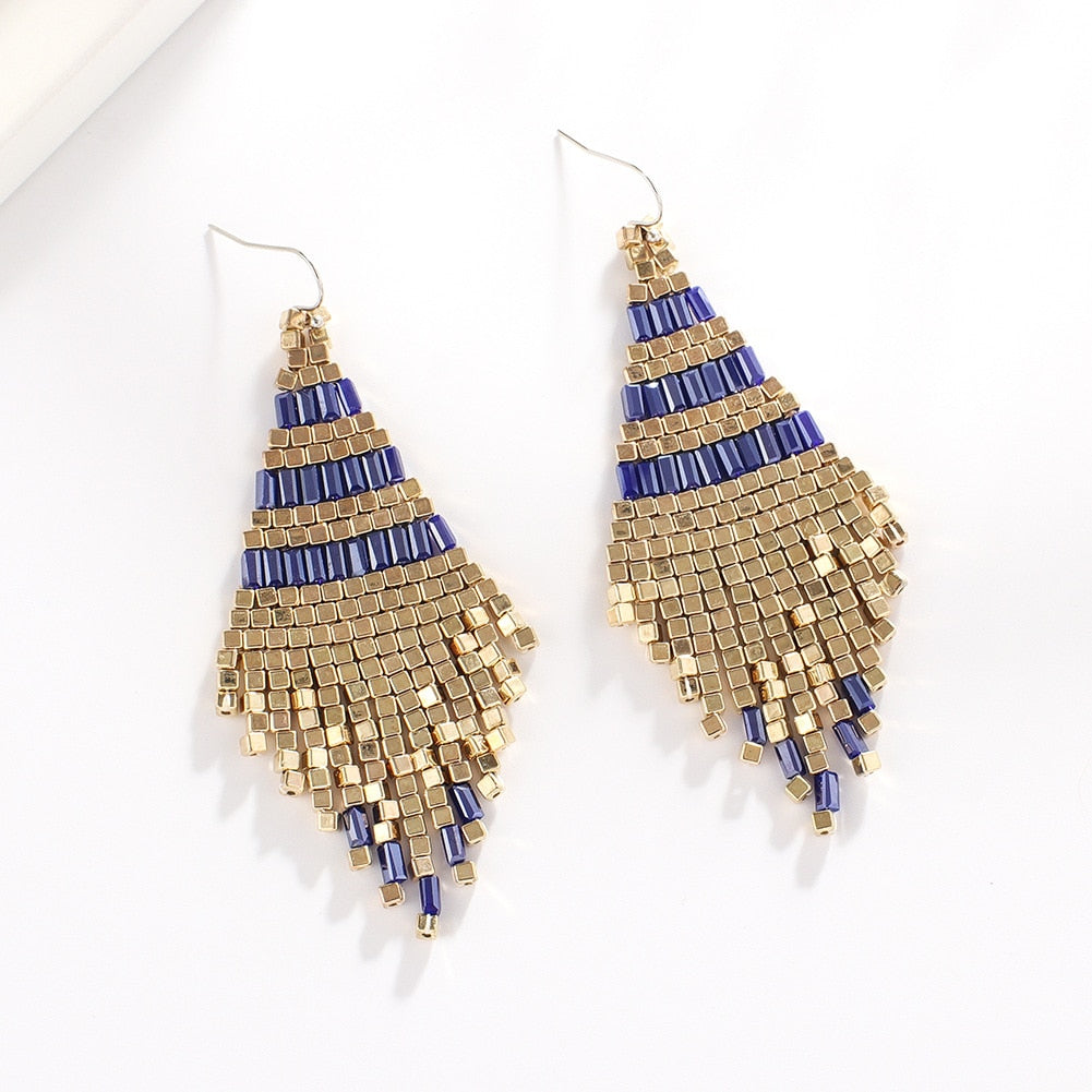Boucle d'oreille Samba, 7 couleurs