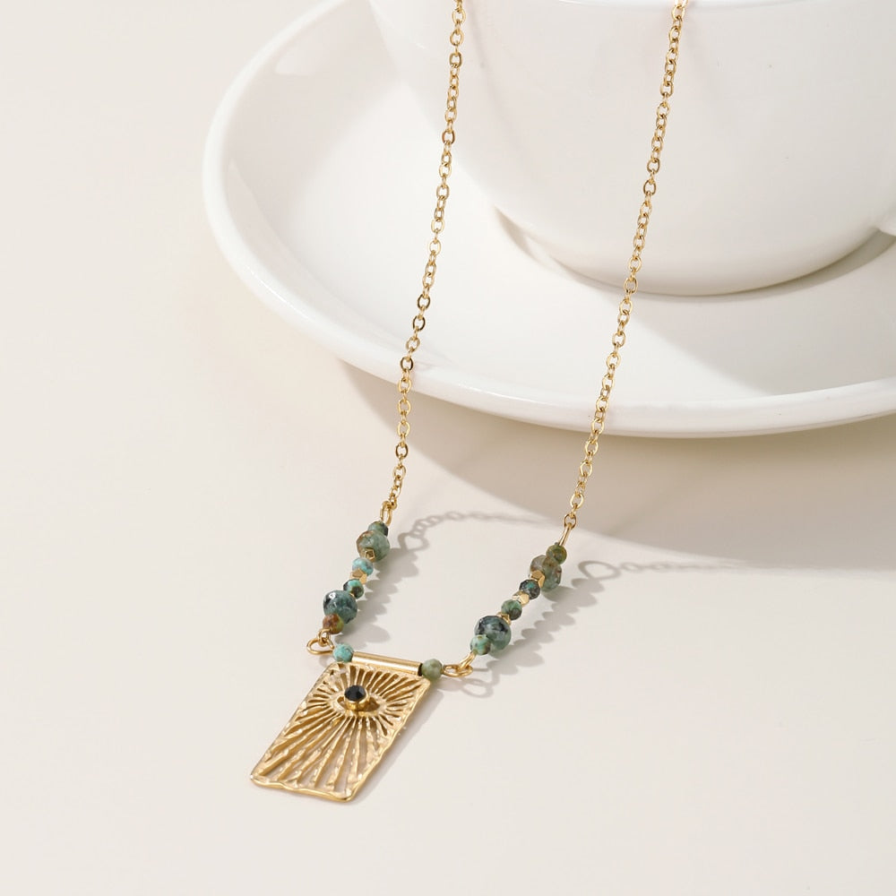 eye necklace