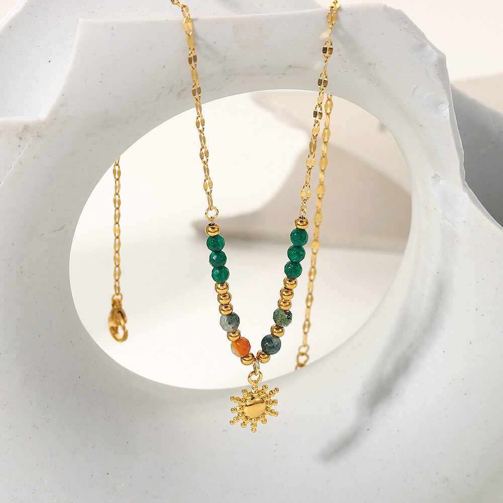 Collier Fleur de Soleil