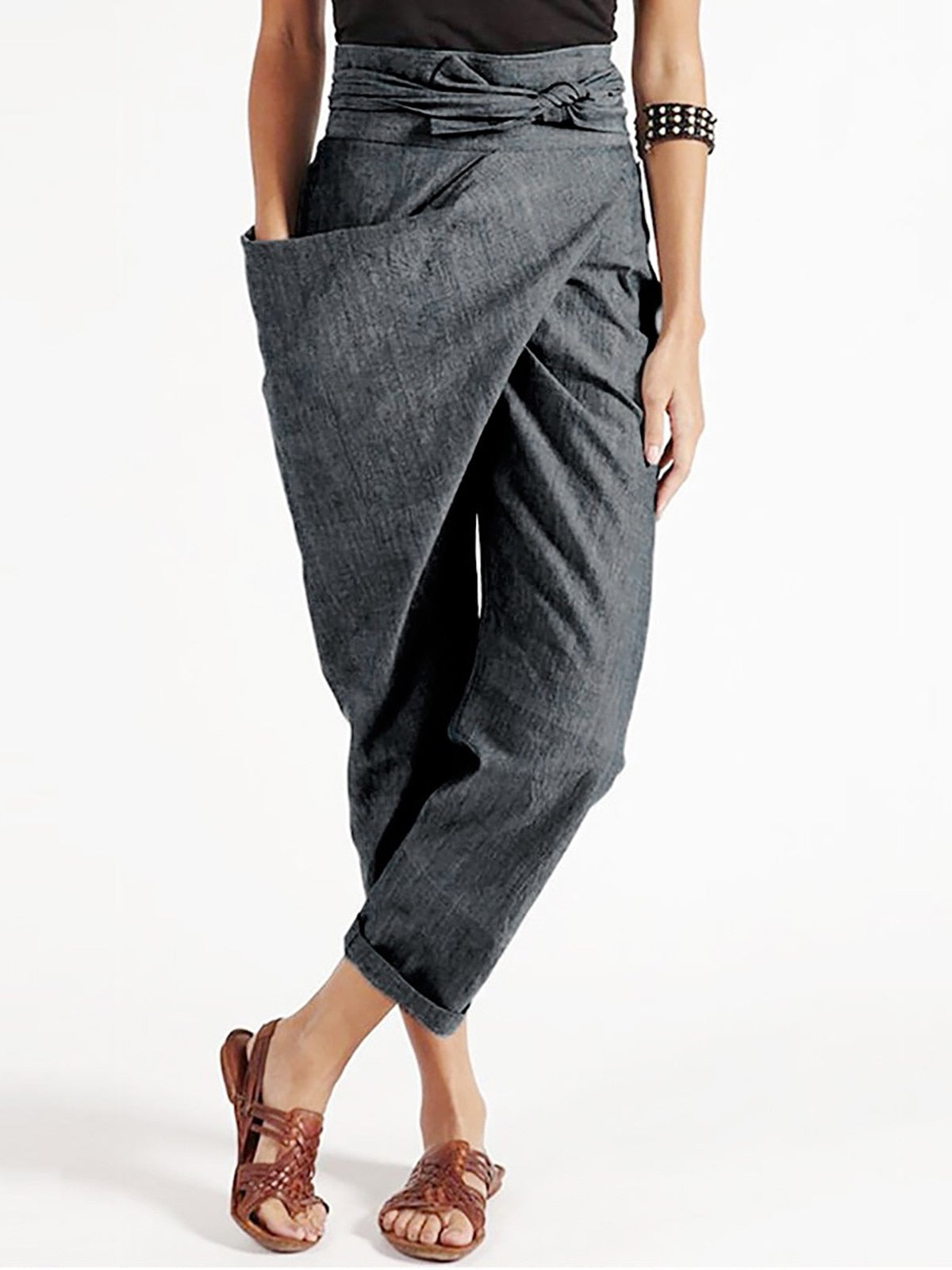 Pantalon stretch luxembourgeois, lycra, élastique, 6 coloris, 5 tailles