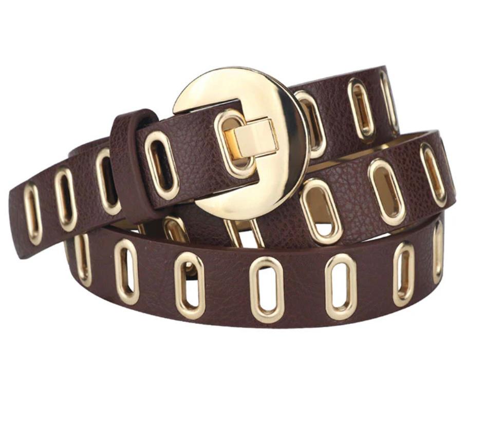 Ceinture Vivian clous 6 couleurs