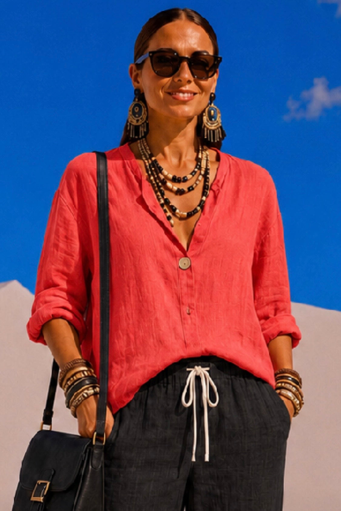Camisas y Tops de Punto