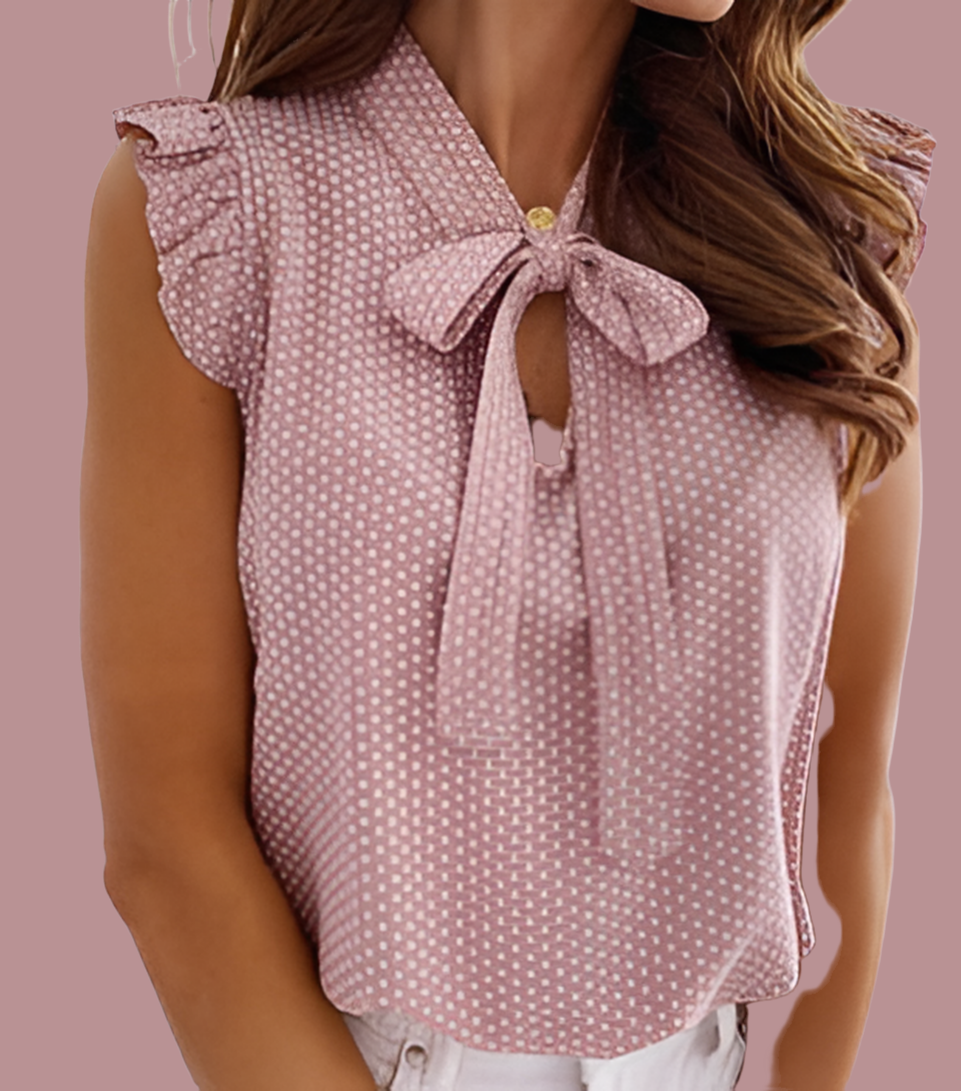 Blossom bow shirt, 3 colors, 6 LARGE SIZES