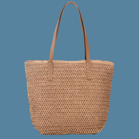 Bolso Finland raffia asa hombro, 2 colores