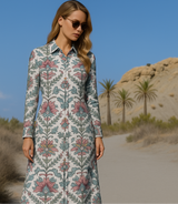 Vestido SOPHIE camiseros, 6 estampados tallas(36-50)