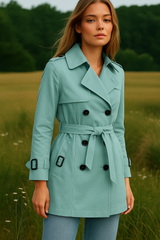 Kings Road trench coat, 4 colors, sizes (36-46)