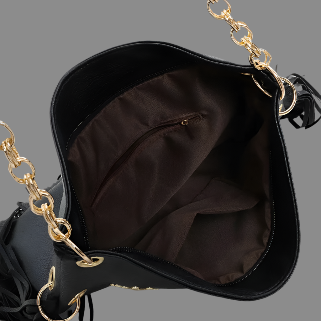 Casilda soft mixed leather bag