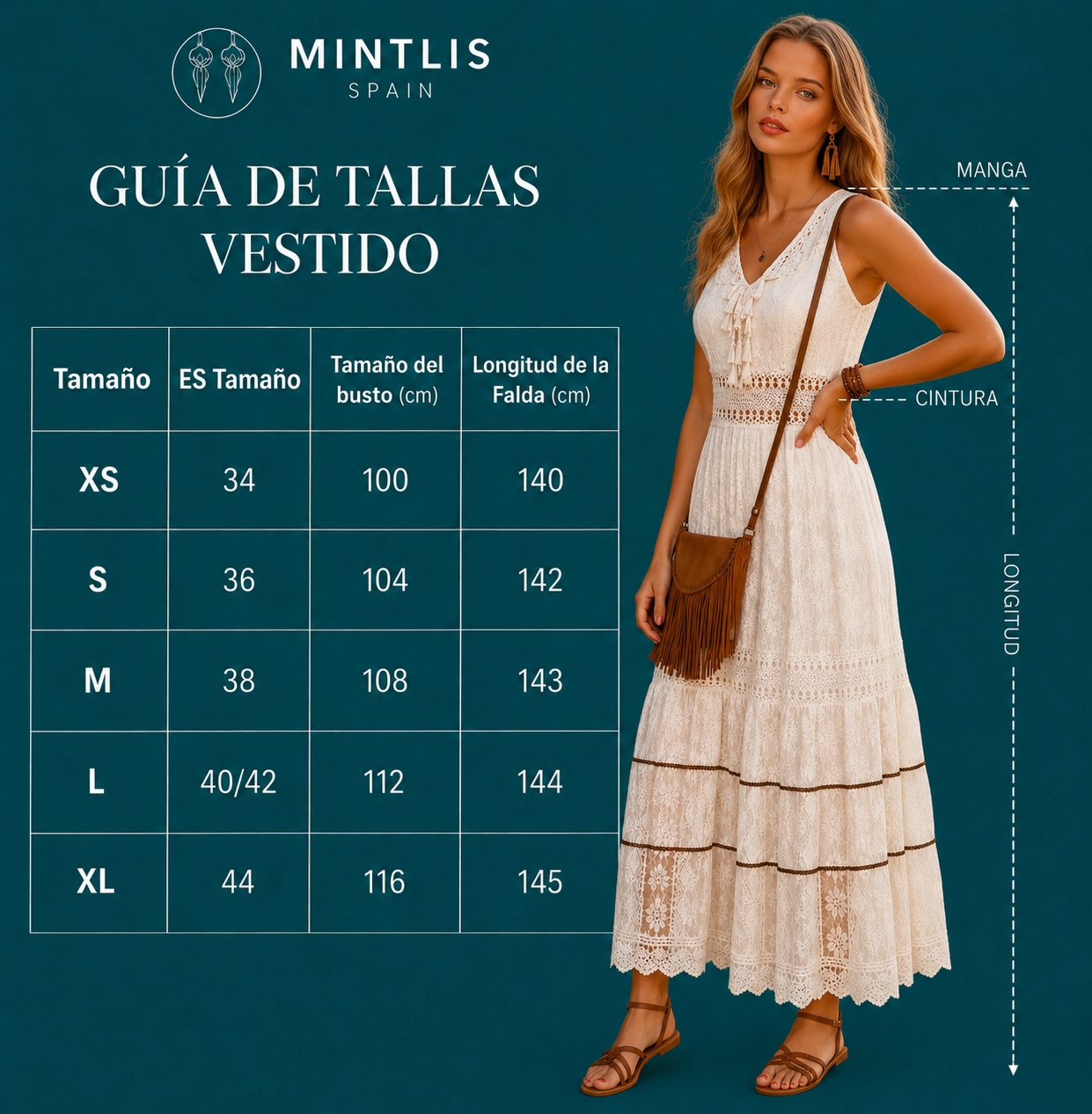 Zumma lace and embroidered dress. Cotton elastane with lining, sizes (34-44) video