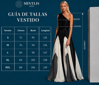 Sabrina asymmetrical chiffon dress, 3 colors, sizes (36-46)