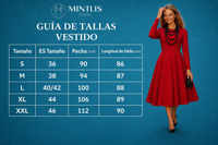 Silvia dress in cotton lycra elastane crepe with flared skirt, 3 colors, sizes (36-46)video